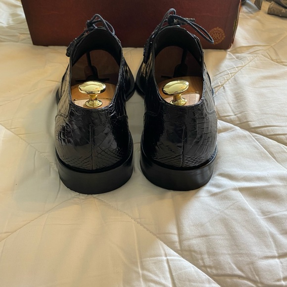 Mens Mezlan Genuine Alligator Dress Shoes - 13M - Picture 9 of 10